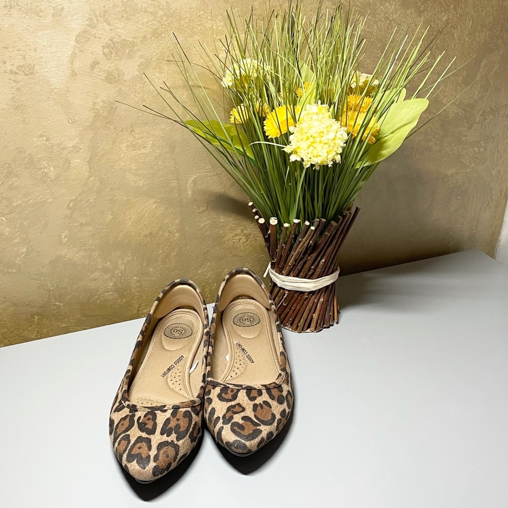 Leopard SO slip ons